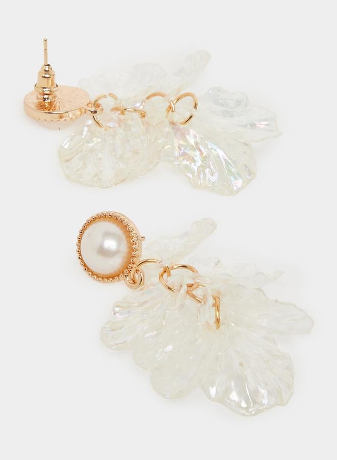 ستايلي طقم أقراط لؤلؤ متدلية من 4 قطع - Image 2